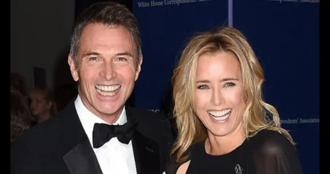 Tea Leoni and Tim Daly